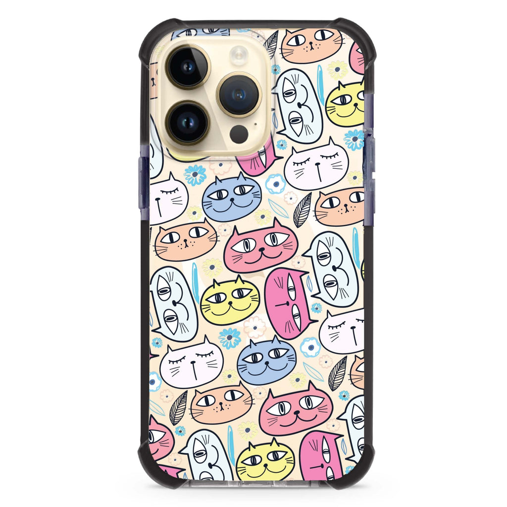 Feline Fantasia iPhone Magsafe 兼容超強防摔保護殼