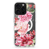 Pretty Watercolor Flowers Magsafe 兼容水晶透明保護殼