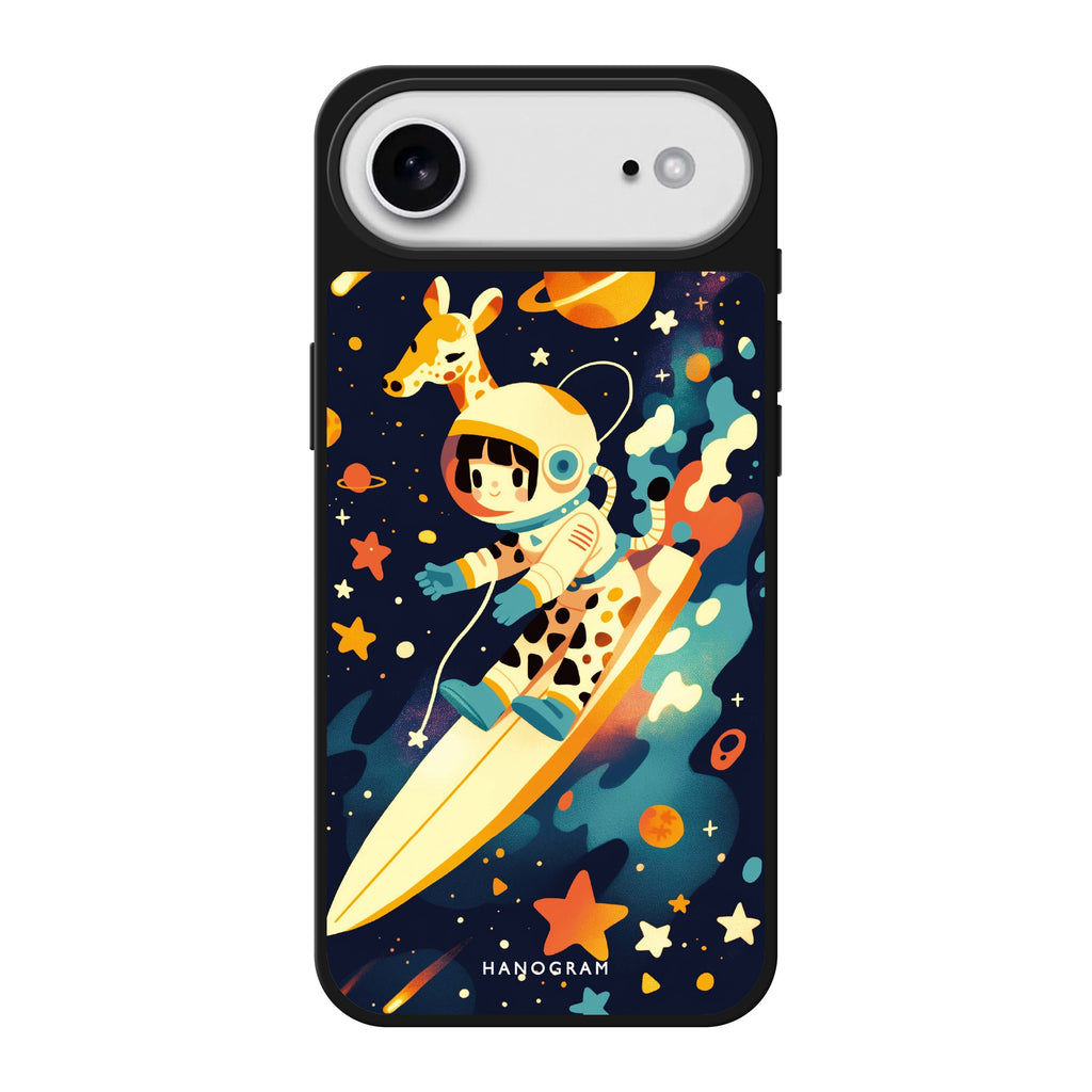 Space Giraffe 鏡面手機殼