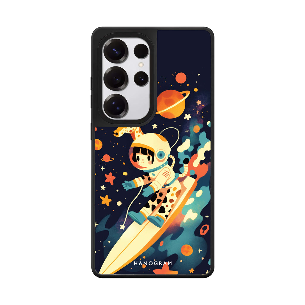 Space Giraffe 鏡面手機殼