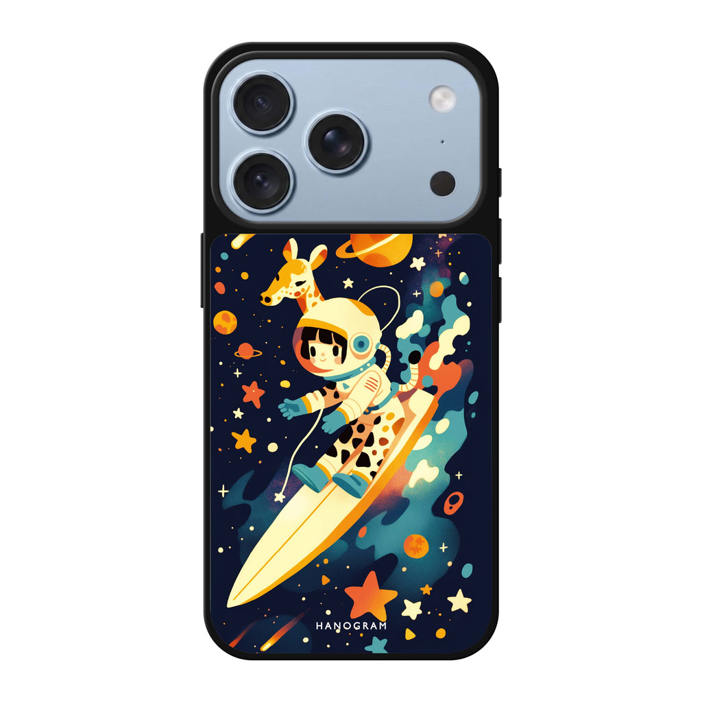 Space Giraffe 鏡面手機殼