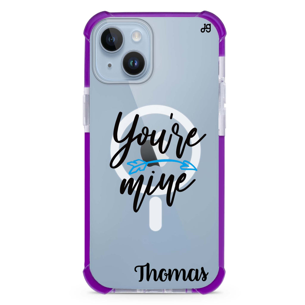 You are mine I iPhone 15 Plus Magsafe 兼容超強防摔保護殼