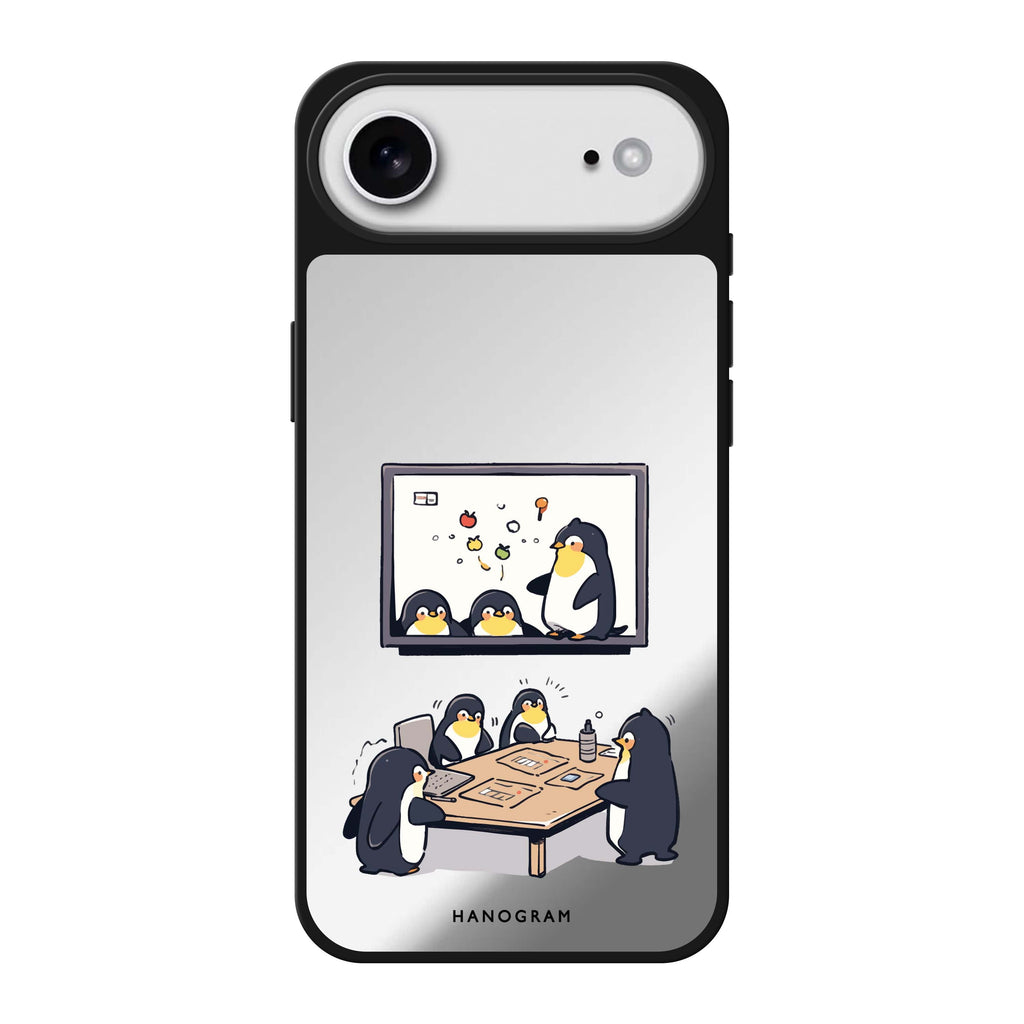 Penguin Presentation 鏡面手機殼