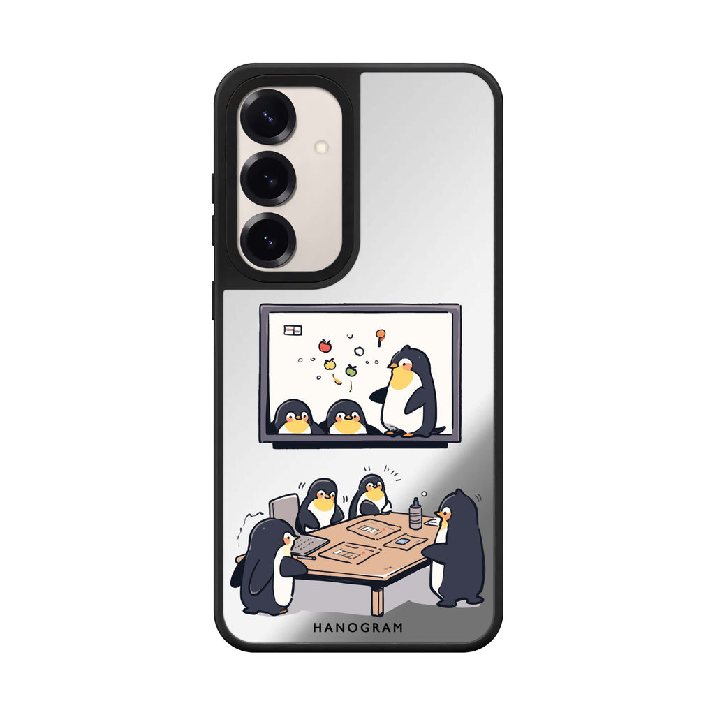 Penguin Presentation 鏡面手機殼