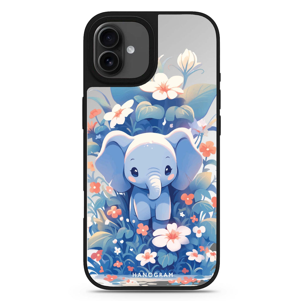 Elephant’s Oasis iPhone 17 鏡面手機殼 主圖設計