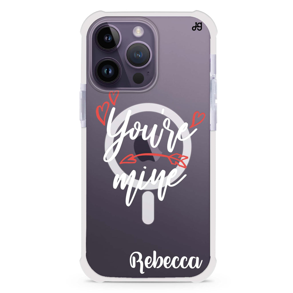 You & Me & Our Date iPhone Magsafe 兼容超強防摔保護殼