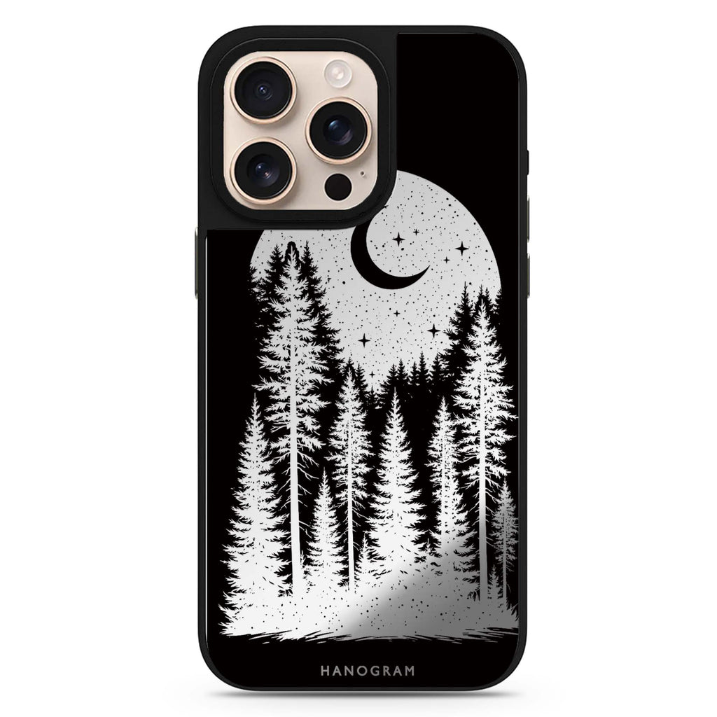 The Moonlit Pine Arch Magsafe 兼容鏡面手機殼