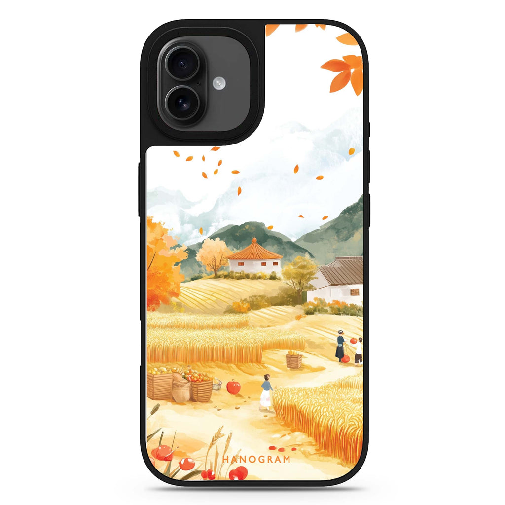 Golden Equinox iPhone 17 色彩設計鏡面手機殼 主圖設計