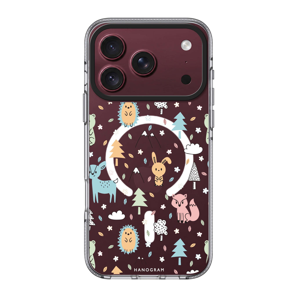 Whimsy Wildlife 水晶透明保護殼