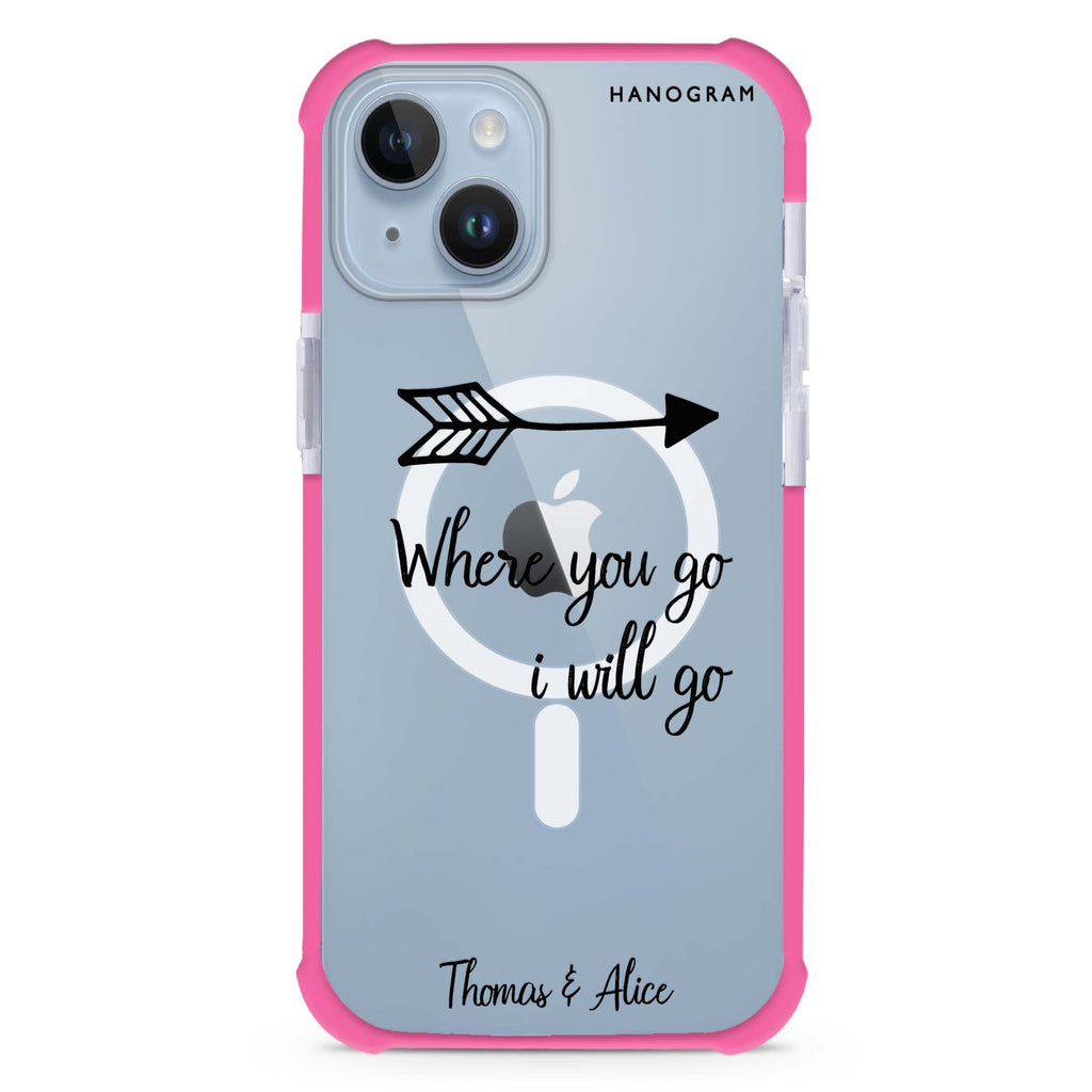 Always love together iPhone 15 Plus Magsafe 兼容超強防摔保護殼