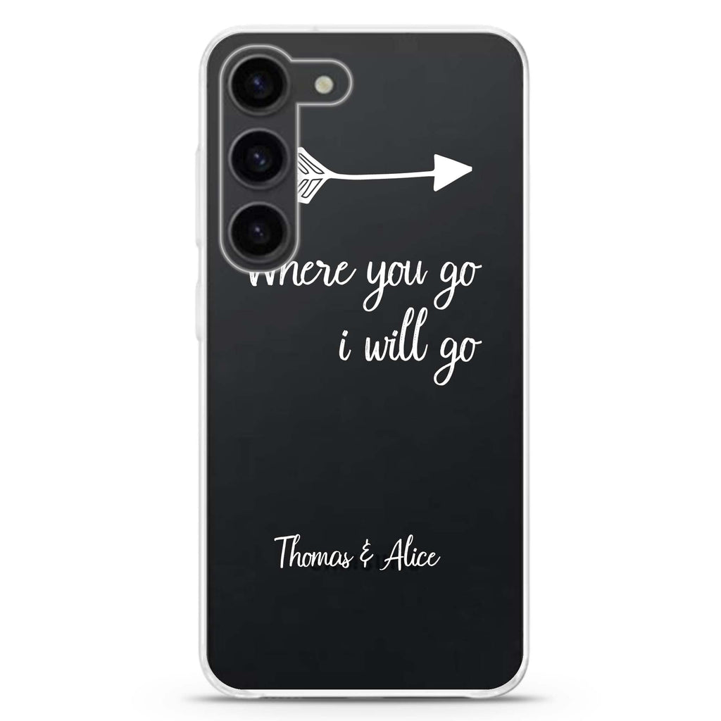 Always love together Samsung Galaxy 水晶透明保護殼