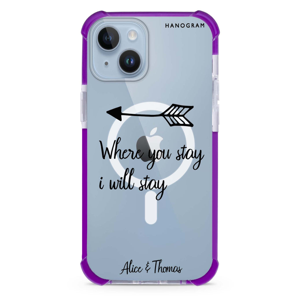 Always love together iPhone 15 Plus Magsafe 兼容超強防摔保護殼