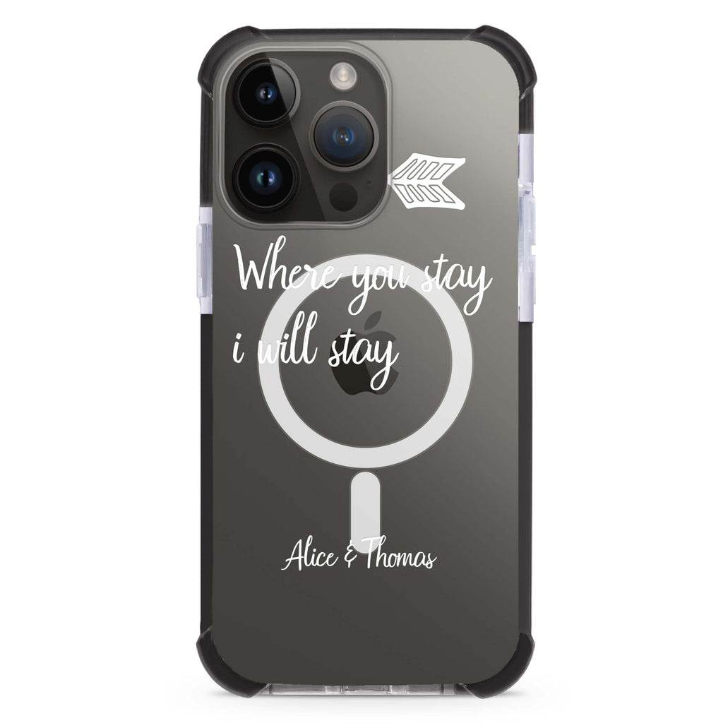 Always love together iPhone Magsafe 兼容超強防摔保護殼
