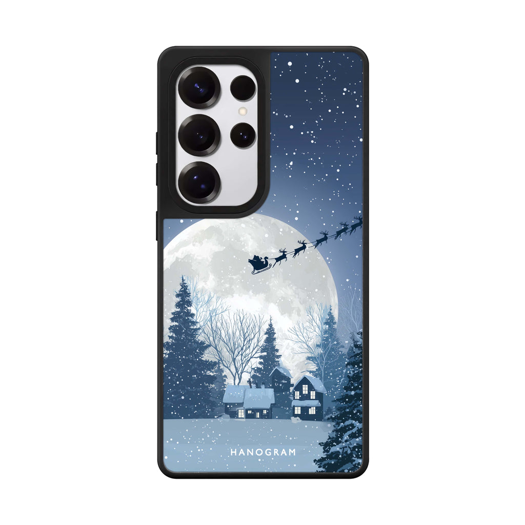 Moonlit Sleigh 鏡面手機殼