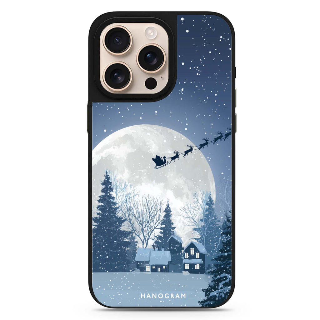 Moonlit Sleigh 鏡面手機殼