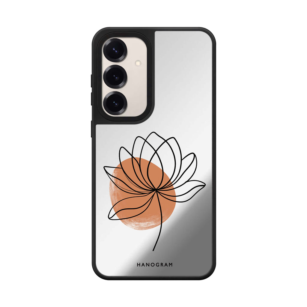 Terracotta Lotus Line 鏡面手機殼