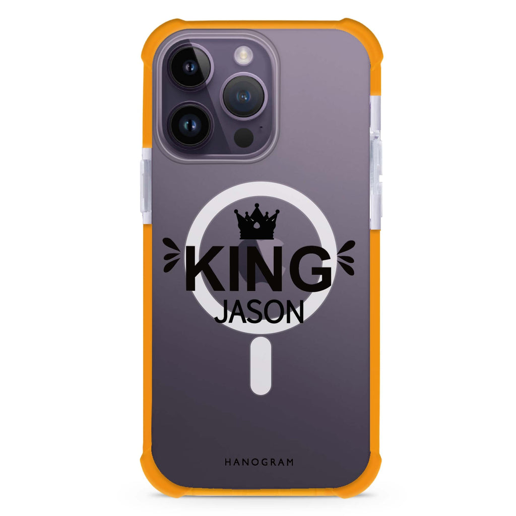 I am the king iPhone Magsafe 兼容超強防摔保護殼