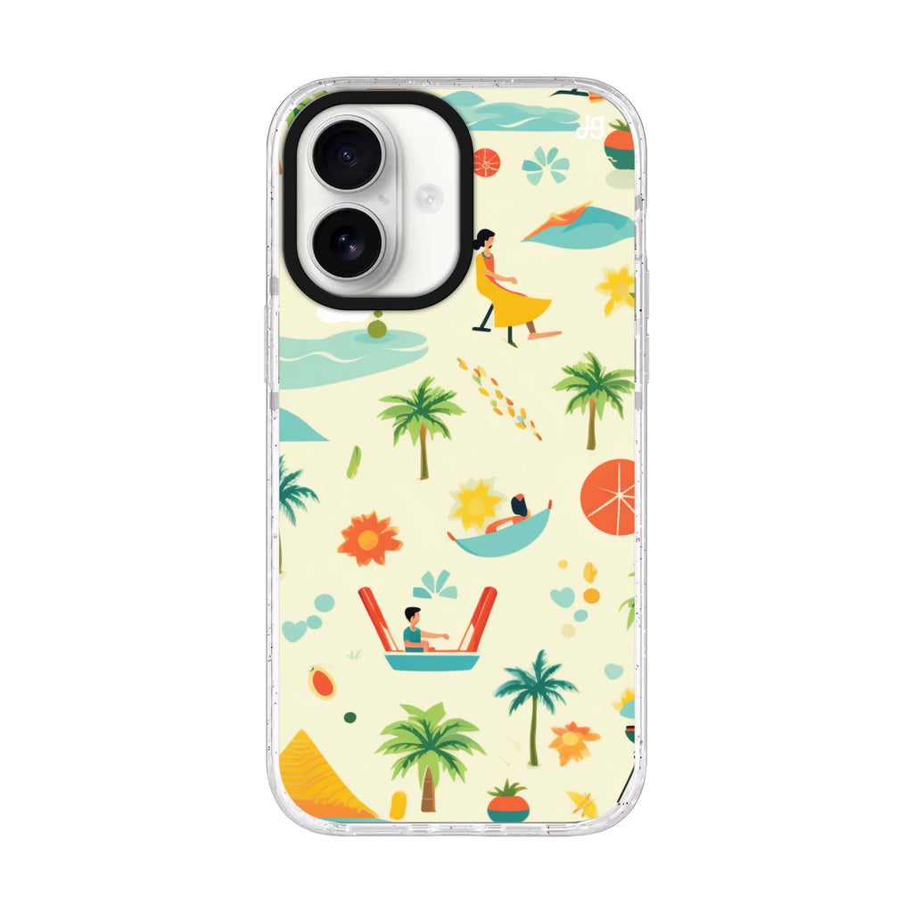 Joyful Play iPhone 17 水晶透明保護殼正面展示