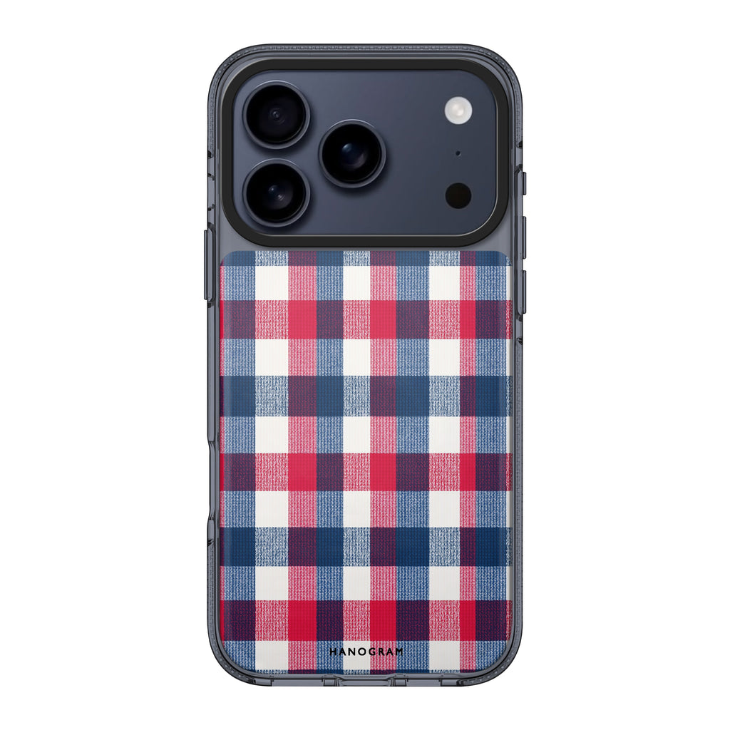 Patriot Plaid iPhone 17 Pro Max MagSafe 水晶透明保護殼 圖案款設計 圖1
