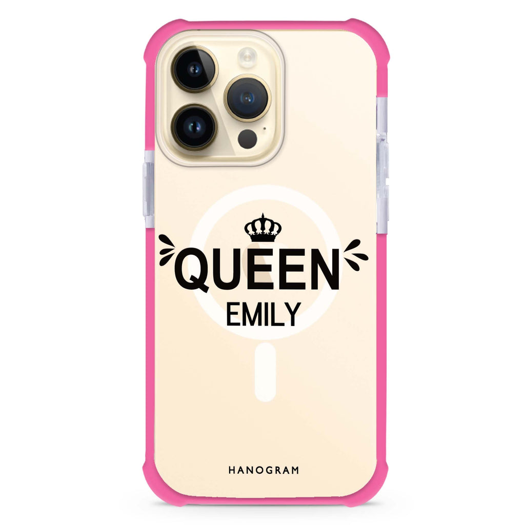 I am the queen iPhone Magsafe 兼容超強防摔保護殼
