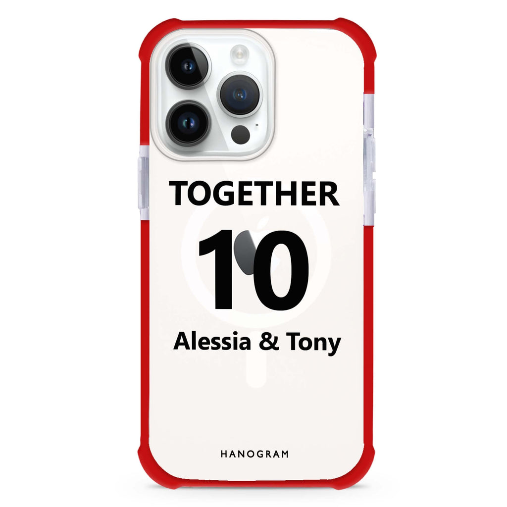 Love story iPhone Magsafe 兼容超強防摔保護殼