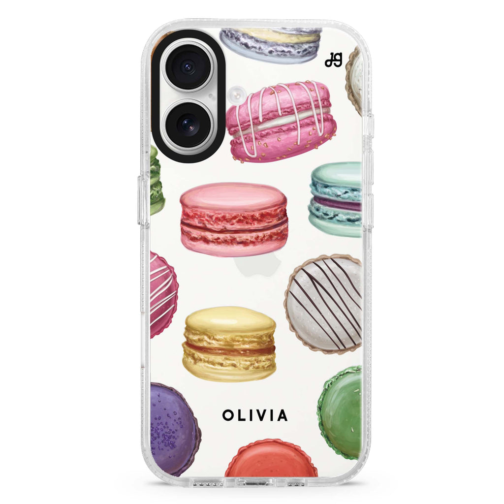Macarons Land 水晶透明保護殼