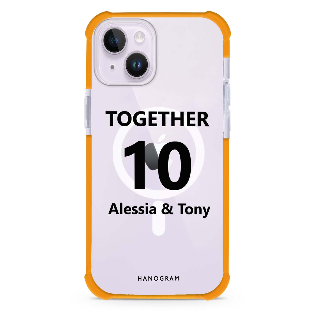 Love story iPhone 15 Plus Magsafe 兼容超強防摔保護殼