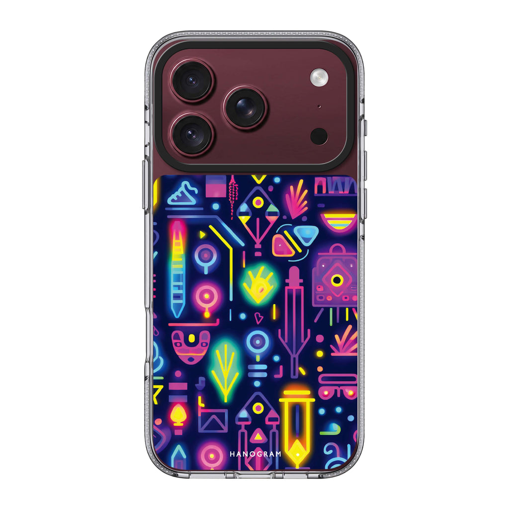 Neon Sparkle 水晶透明保護殼