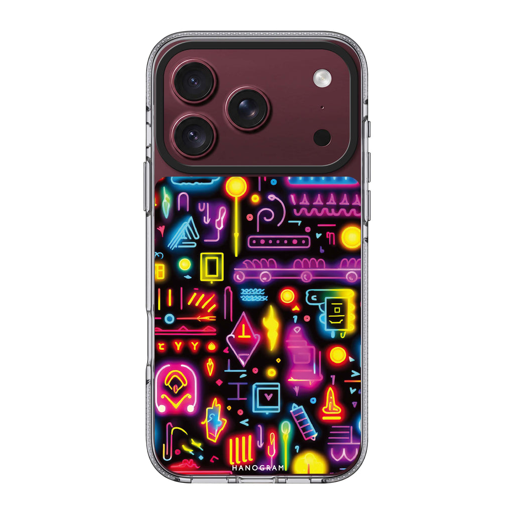 Neon Dreams 水晶透明保護殼