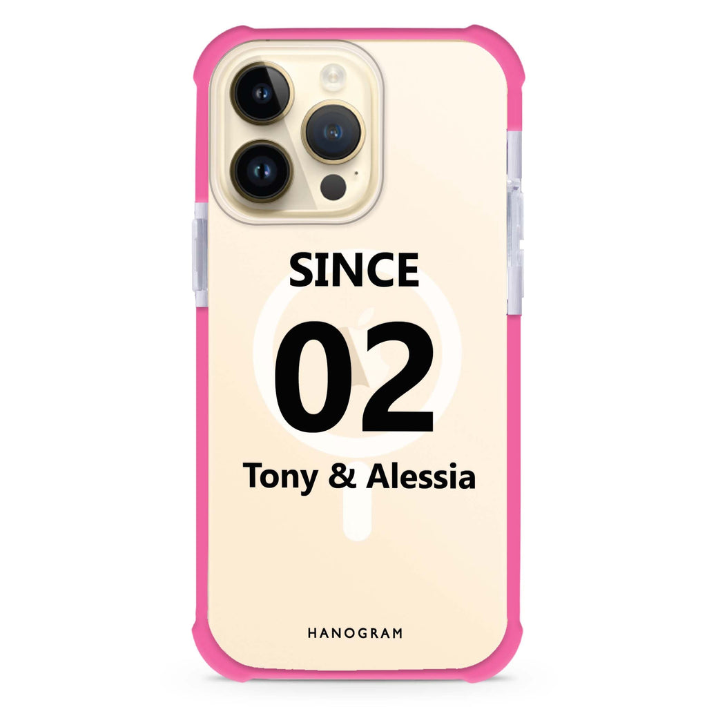 Love story iPhone Magsafe 兼容超強防摔保護殼