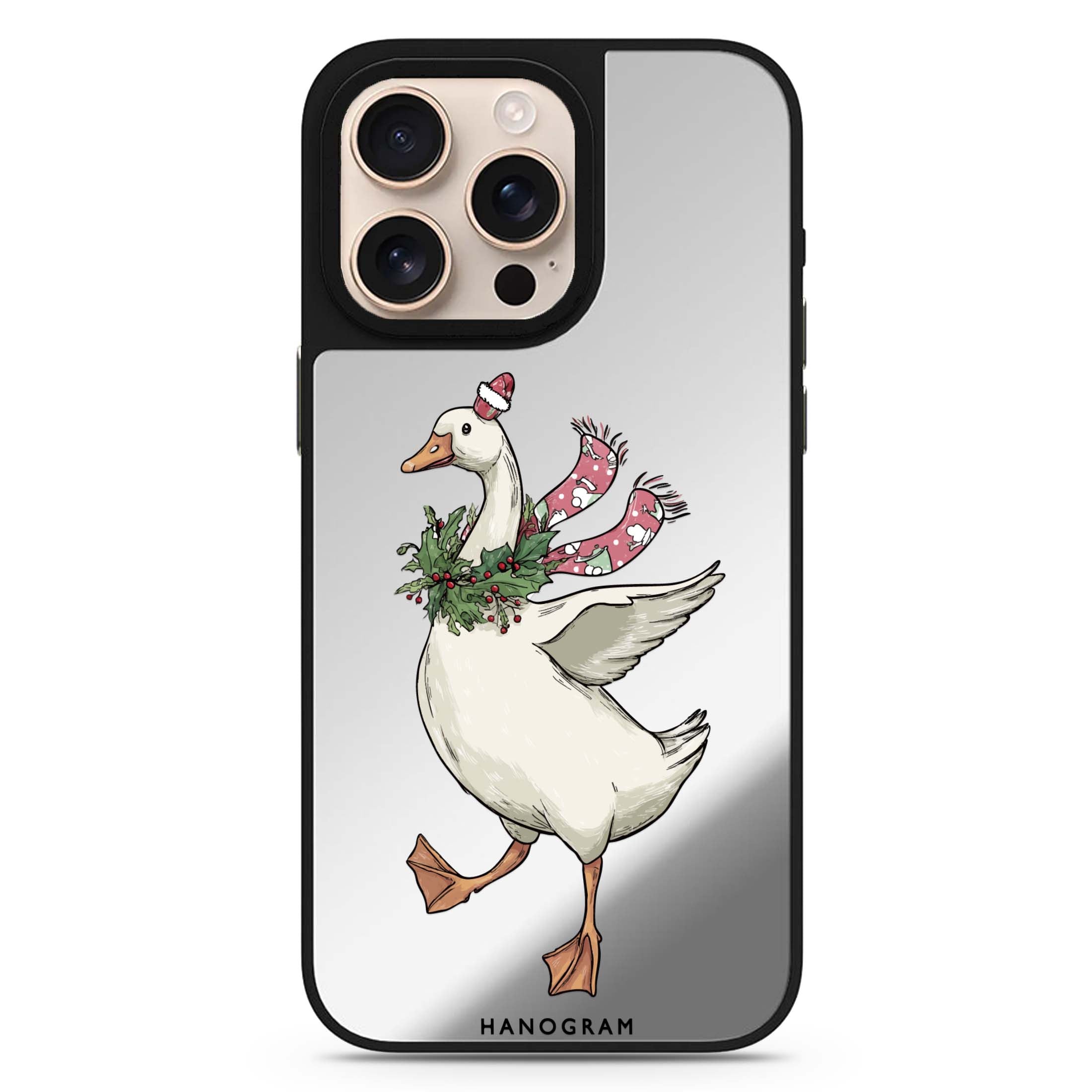 Pretty Floral iPhone 15 Pro Max Magsafe 兼容水晶透明保護殼