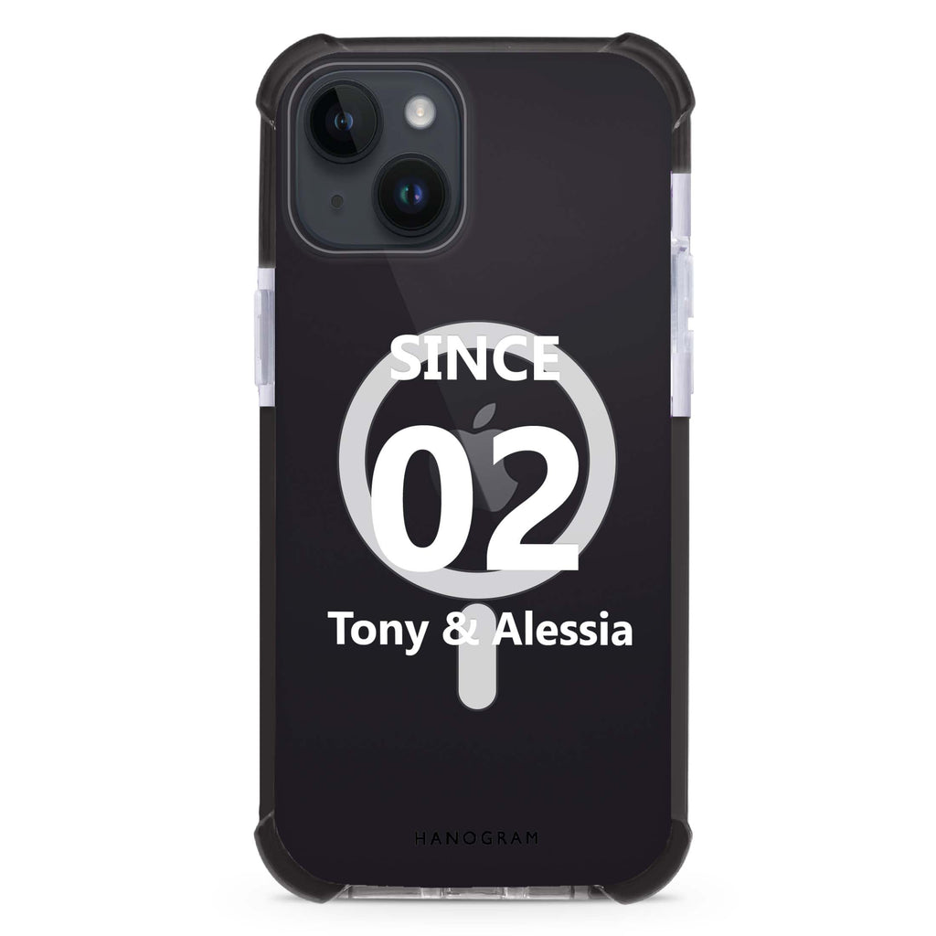Love story iPhone 15 Plus Magsafe 兼容超強防摔保護殼