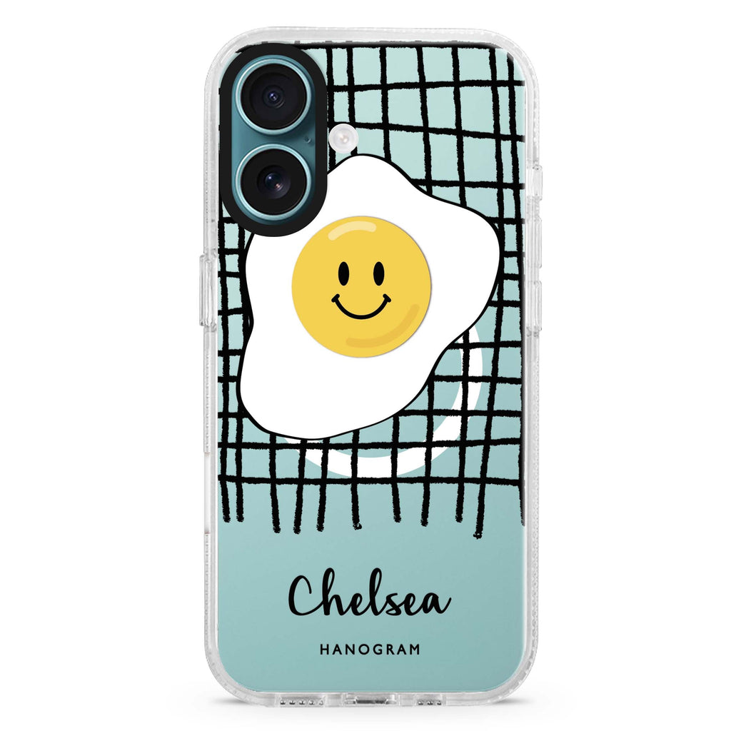 Funny Egg Magsafe 兼容水晶透明保護殼