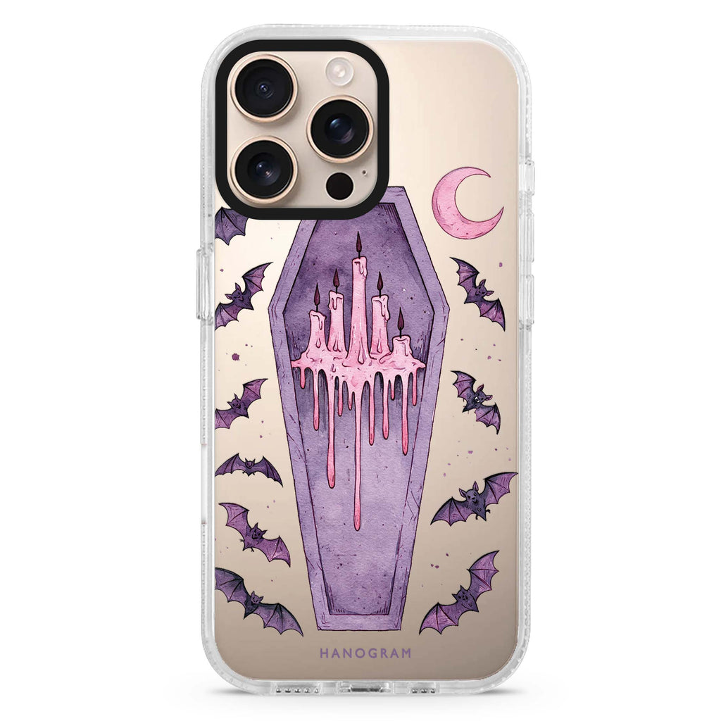 Lavender Candle Crypt 水晶透明保護殼