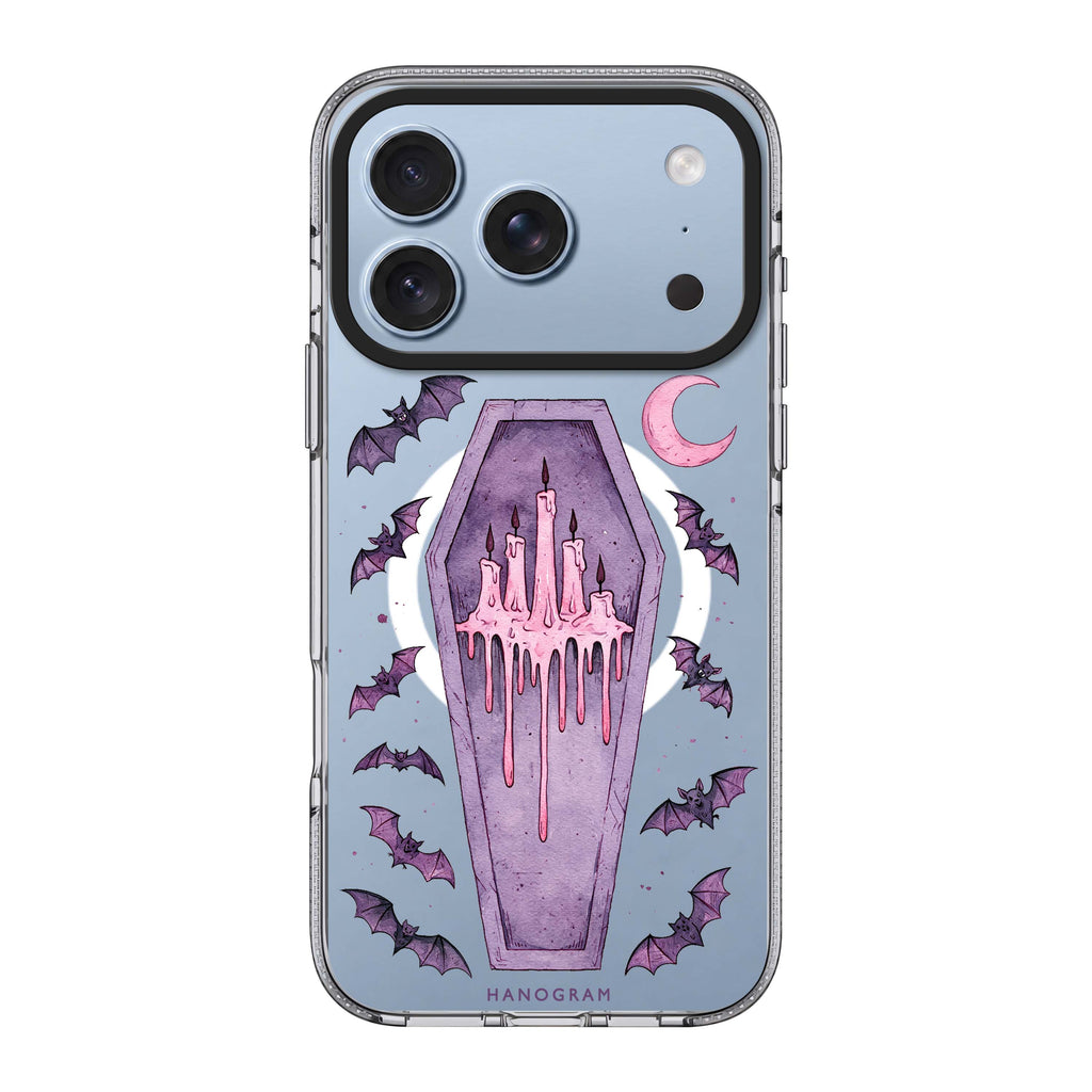 Lavender Candle Crypt 水晶透明保護殼