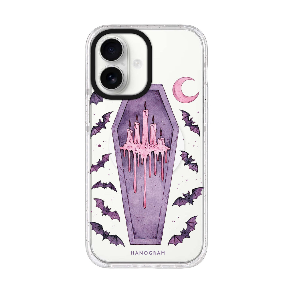 Lavender Candle Crypt 水晶透明保護殼