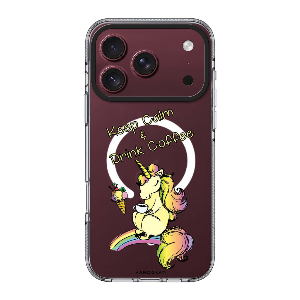 Cute Unicorn 水晶透明保護殼