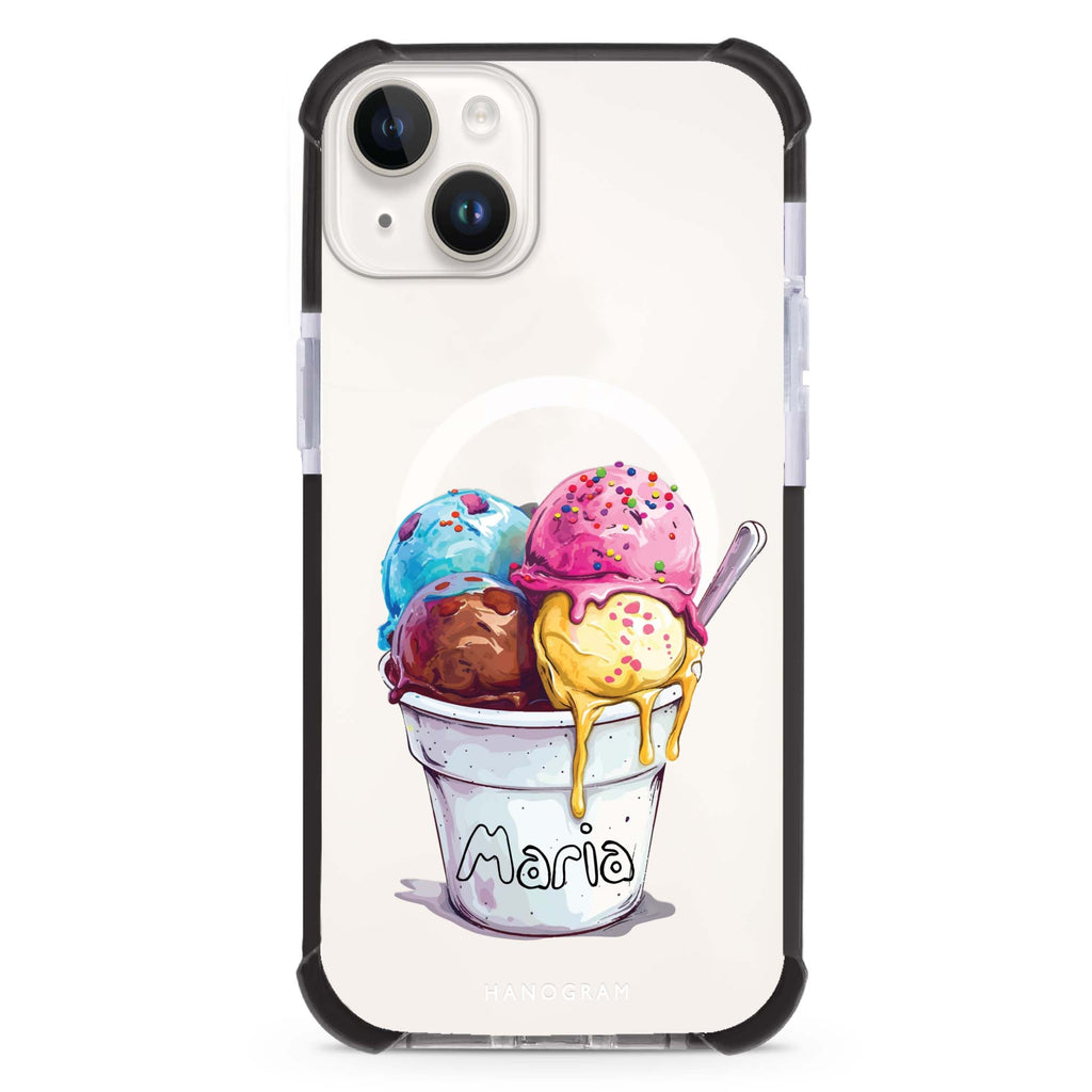 Sweet Scoops iPhone 15 Plus Magsafe 兼容超強防摔保護殼