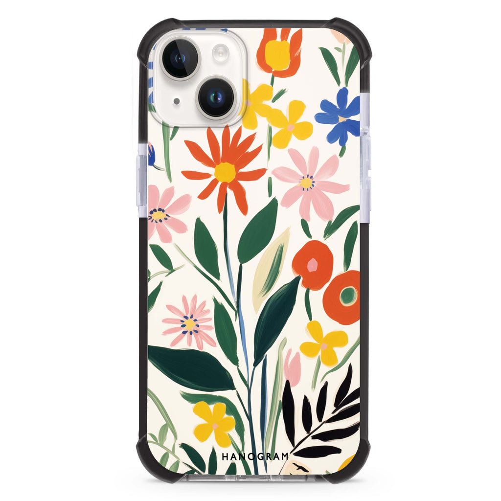 Floral Impressions iPhone 15 Plus Magsafe 兼容超強防摔保護殼