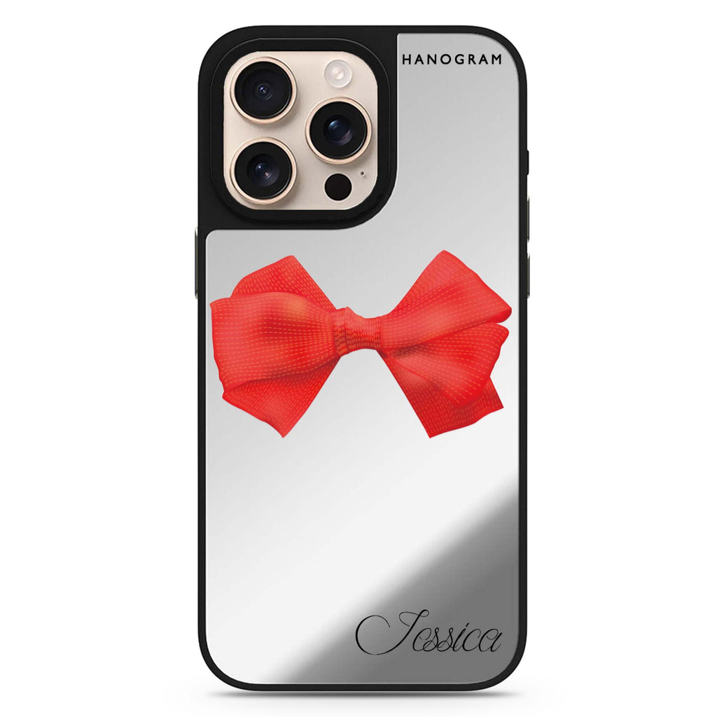 Red Bow 鏡面手機殼