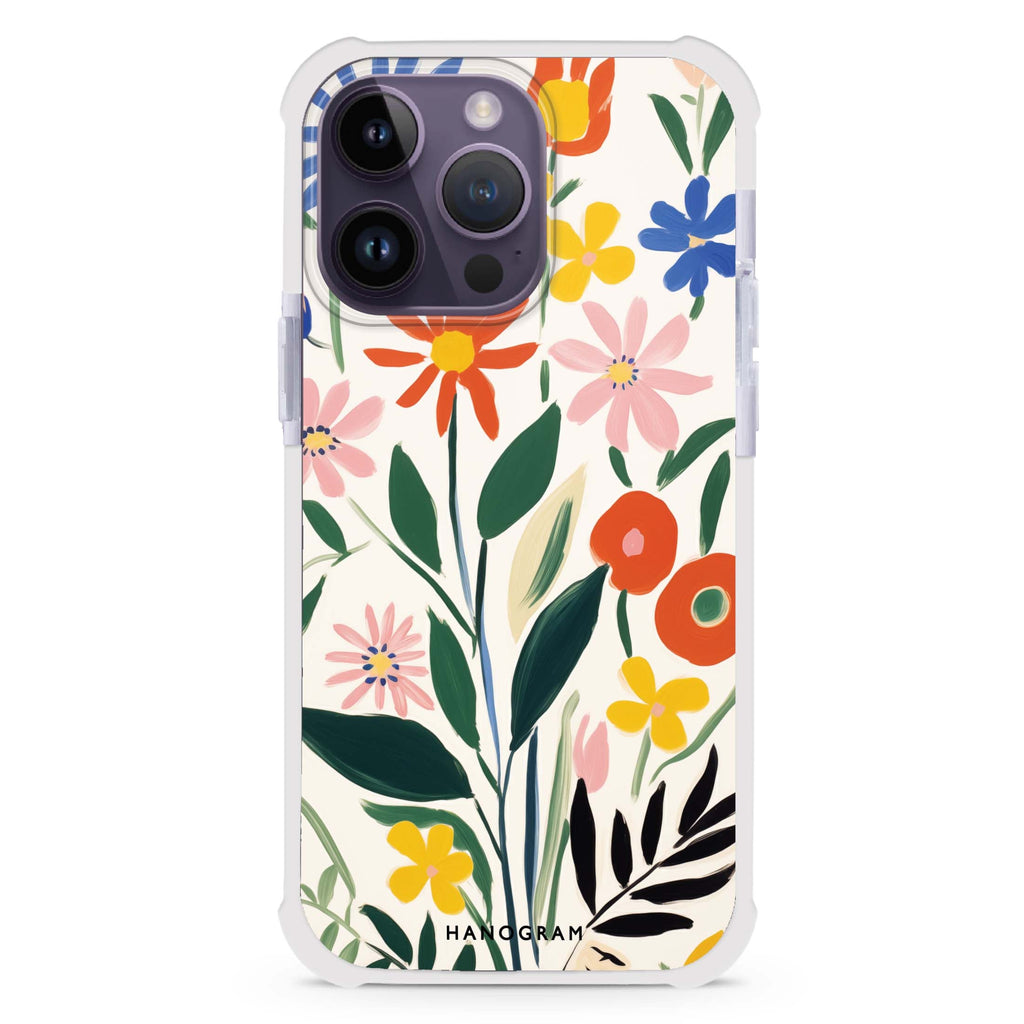 Floral Impressions iPhone Magsafe 兼容超強防摔保護殼