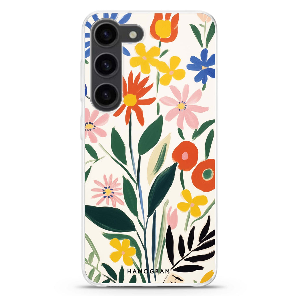 Floral Impressions Samsung Galaxy 水晶透明保護殼