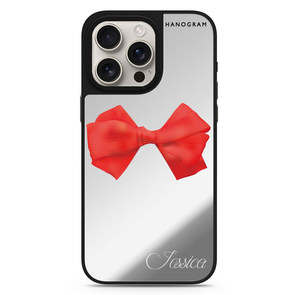 Red Bow 鏡面手機殼