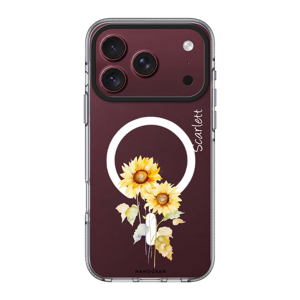 Sunny Blooms 水晶透明保護殼