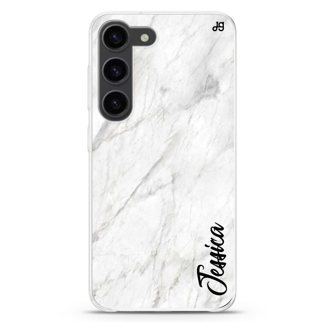 White Marble – Deep Love Samsung Galaxy 水晶透明保護殼
