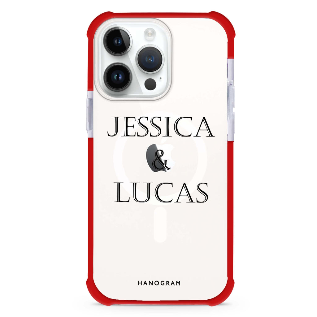 Gorgeous love iPhone Magsafe 兼容超強防摔保護殼
