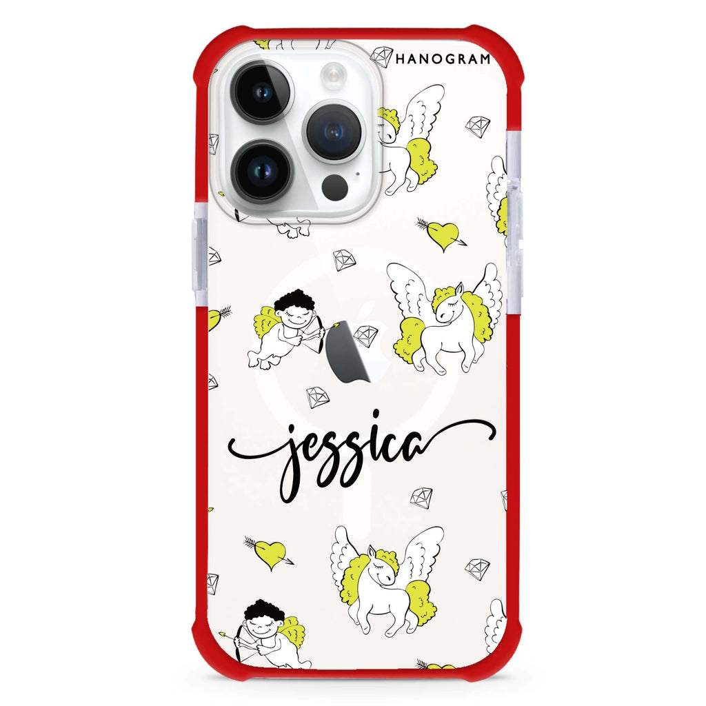 Angel & Unicorn Custom iPhone Magsafe 兼容超強防摔保護殼