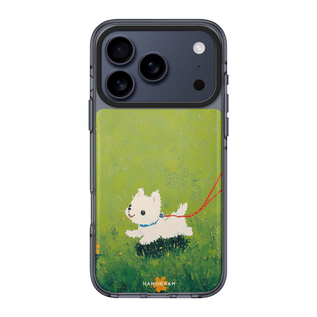 Chasing Joy iPhone 17 Pro Max MagSafe 水晶透明保護殼 插畫圖案設計 圖1