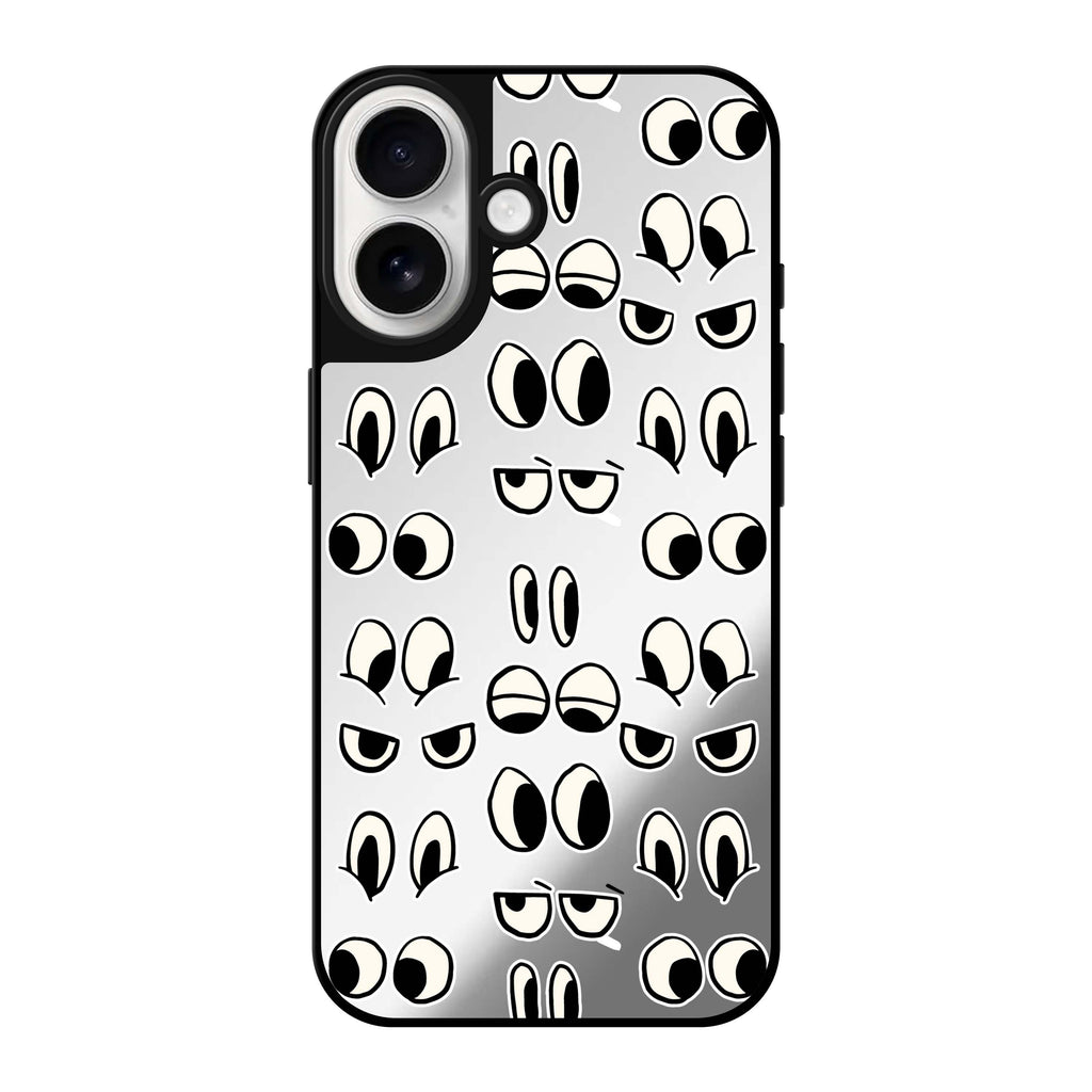 Reflective iPhone 16 Mirror Case –Look at me Design