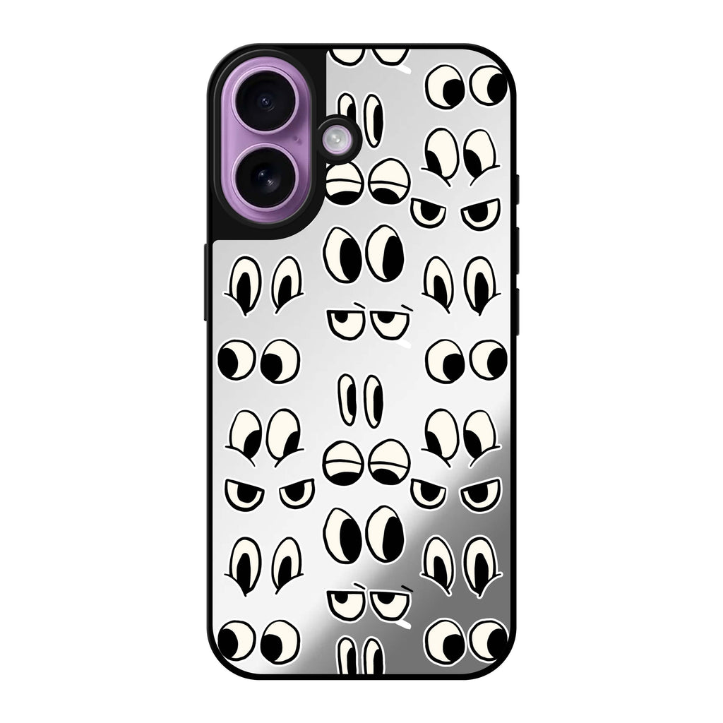 Reflective iPhone 16 Mirror Case –Look at me Design